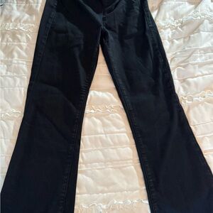 Free People Pull-on Black bootcut flare Jeans, XS